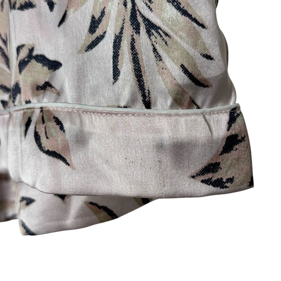 House of Harlow 1960 Tropical Satin Blush Pink PJ shorts SZ. M - Picture 7 of 13